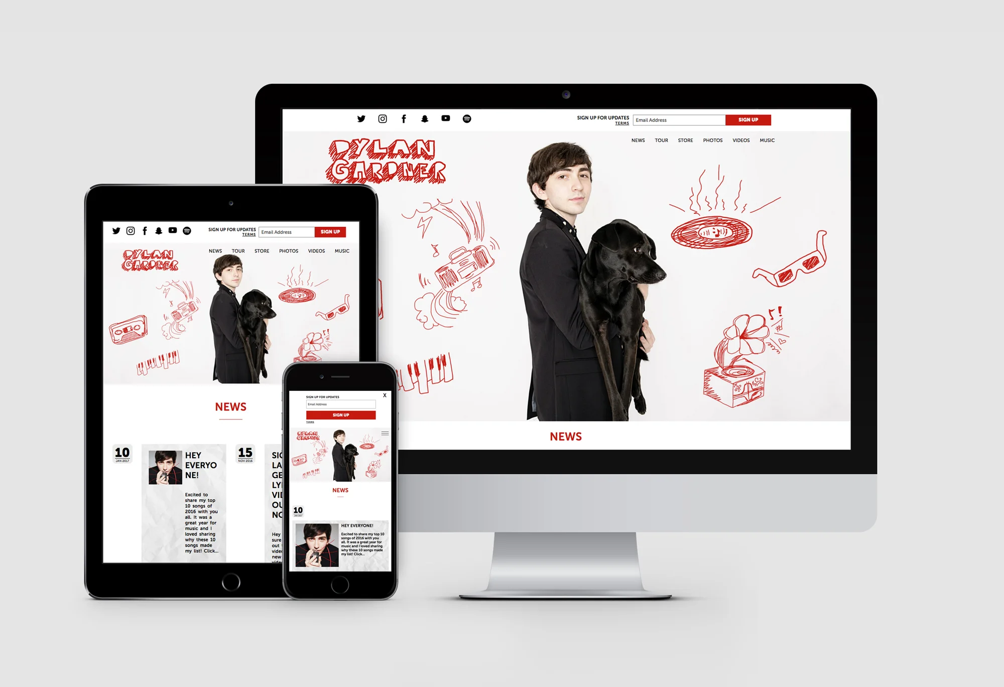 creative direction: dylan gardner